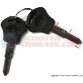 Key - Blank keys for Chinese scooters and pocket bikes - Version 3