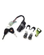 Key Switch Ignition Lock Set - Qingqi Model QM50QT-3E
