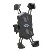 Phone Holder for Scooter or Motorcycle Handlebar Mount - Black